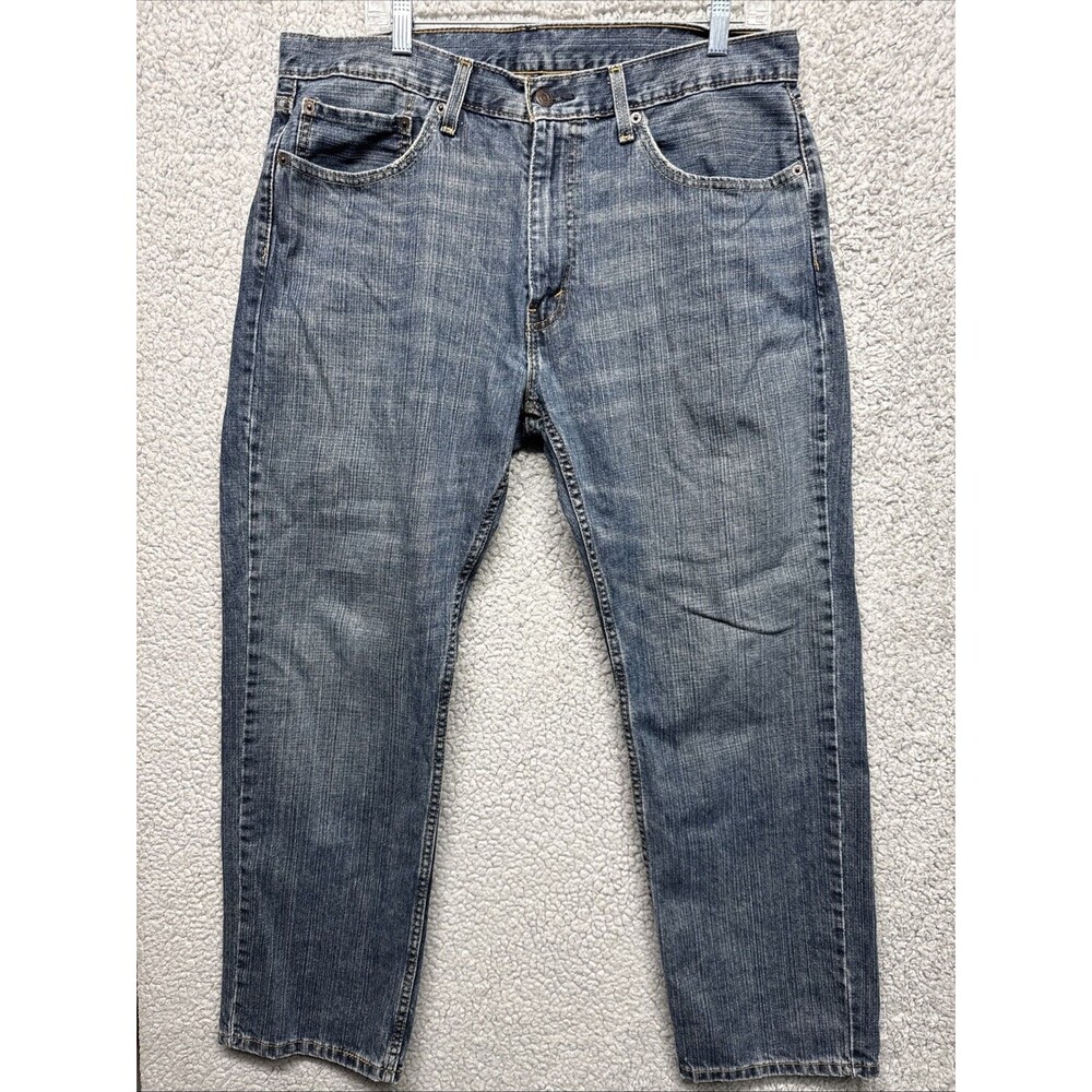 Levis 559 Jeans Men 36x30 Relaxed Straight Dark Wash Denim Pants